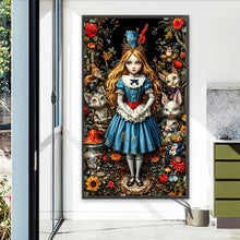 Load image into Gallery viewer, Alice Girl 40*70CM(Canvas) Full Round Drill Diamond Painting