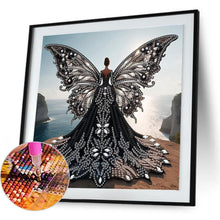 Load image into Gallery viewer, Angel Wings Girl 30*30CM(Canvas) Partial Special Shaped Drill Diamond Painting