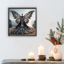 Load image into Gallery viewer, Angel Wings Girl 30*30CM(Canvas) Partial Special Shaped Drill Diamond Painting