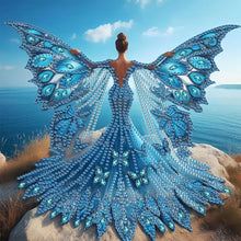 Load image into Gallery viewer, Angel Wings Girl 30*30CM(Canvas) Partial Special Shaped Drill Diamond Painting