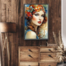 Load image into Gallery viewer, Elegant Beauty-Woman 40*60CM(Canvas) Full Round Drill Diamond Painting
