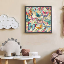 Load image into Gallery viewer, Butterfly 30*30CM(Canvas) Full Round Drill Diamond Painting