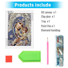Load image into Gallery viewer, The Virgin Mary 30*40CM(Canvas) Partial Special Shaped Drill Diamond Painting