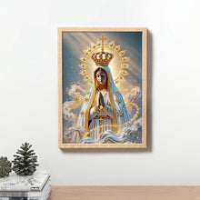 Load image into Gallery viewer, The Virgin Mary 30*40CM(Canvas) Partial Special Shaped Drill Diamond Painting