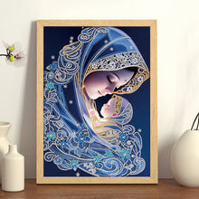 Load image into Gallery viewer, The Virgin Mary 30*40CM(Canvas) Partial Special Shaped Drill Diamond Painting