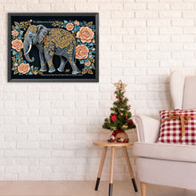 Load image into Gallery viewer, Elephant 30*40CM(Canvas) Partial Special Shaped Drill Diamond Painting