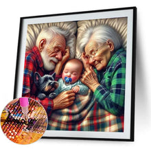 Load image into Gallery viewer, Grandpa And Grandma 40*40CM(Canvas) Full Round Drill Diamond Painting