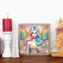 Load image into Gallery viewer, Elf Beauty 30*30CM(Canvas) Partial Special Shaped Drill Diamond Painting
