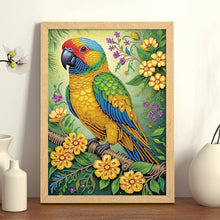 Load image into Gallery viewer, Parrot 30*40CM(Canvas) Partial Special Shaped Drill Diamond Painting