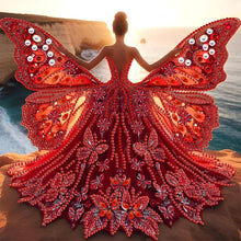 Load image into Gallery viewer, Angel Wings Girl 30*30CM(Canvas) Partial Special Shaped Drill Diamond Painting