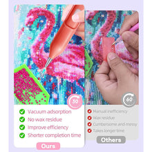 Load image into Gallery viewer, Automatic Diamond Art Pen Portable Electric Dot Pen for Beginners (Red)