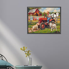 Load image into Gallery viewer, Farm Child 50*40CM(Canvas) Full Round Drill Diamond Painting