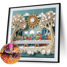 Load image into Gallery viewer, The Last Supper 30*30CM(Canvas) Partial Special Shaped Drill Diamond Painting