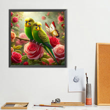 Load image into Gallery viewer, Parrot 40*40CM(Canvas) Full Round Drill Diamond Painting