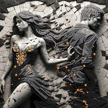 Load image into Gallery viewer, Abstract Art Woman 30*30CM(Canvas) Partial Special Shaped Drill Diamond Painting