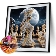 Load image into Gallery viewer, Abstract Chess Goddess 30*30CM(Canvas) Partial Special Shaped Drill Diamond Painting