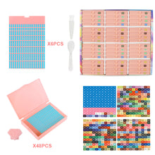 Load image into Gallery viewer, Diamond Art Trays Kits 5D DIY Diamond Painting Tray for Adults (48pcs Pink)