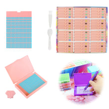 Load image into Gallery viewer, Diamond Art Trays Kits 5D DIY Diamond Painting Tray for Adults (48pcs Pink)