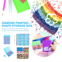 Load image into Gallery viewer, Diamond Art Trays Kits 5D DIY Diamond Painting Tray for Adults (48pcs Blue)