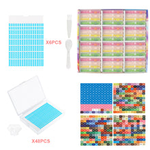 Load image into Gallery viewer, Diamond Art Trays Kits 5D DIY Diamond Painting Tray for Adults (48pcs Clear)