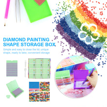 Load image into Gallery viewer, Diamond Art Trays Kits 5D DIY Diamond Painting Tray for Adults (48pcs Green)