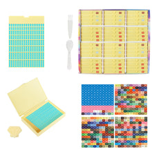 Load image into Gallery viewer, Diamond Art Trays Kits 5D DIY Diamond Painting Tray for Adults (48pcs Yellow)