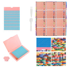 Load image into Gallery viewer, Diamond Art Trays Kits 5D DIY Diamond Painting Tray for Adults (60pcs Pink)