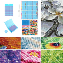 Load image into Gallery viewer, Diamond Art Trays Kits 5D DIY Diamond Painting Tray for Adults (60pcs Blue)