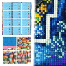 Load image into Gallery viewer, Diamond Art Trays Kits 5D DIY Diamond Painting Tray for Adults (60pcs Blue)