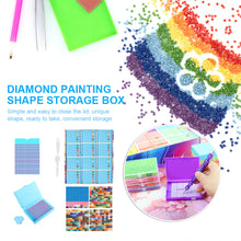 Load image into Gallery viewer, Diamond Art Trays Kits 5D DIY Diamond Painting Tray for Adults (60pcs Blue)