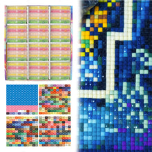 Load image into Gallery viewer, Diamond Art Trays Kits 5D DIY Diamond Painting Tray for Adults (60pcs Clear)