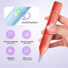 Load image into Gallery viewer, Electric Diamond Painting Pen No Wax Needed Vacuum Diamond Art Pen (Red)