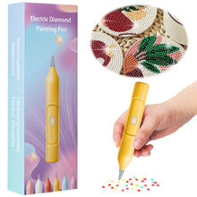 Load image into Gallery viewer, Electric Diamond Painting Pen No Wax Needed Vacuum Diamond Art Pen (Yellow)