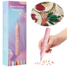 Load image into Gallery viewer, Electric Diamond Painting Pen No Wax Needed Vacuum Diamond Art Pen (Pink)