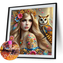 Load image into Gallery viewer, Beauty And Animals 40*40CM(Canvas) Full Round Drill Diamond Painting