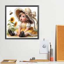 Load image into Gallery viewer, Cute Child 40*40CM(Canvas) Full Round Drill Diamond Painting