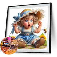 Load image into Gallery viewer, Cute Child 40*40CM(Canvas) Full Round Drill Diamond Painting