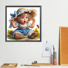 Load image into Gallery viewer, Cute Child 40*40CM(Canvas) Full Round Drill Diamond Painting