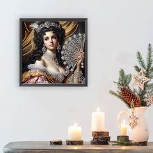 Load image into Gallery viewer, Noblewoman Beauty 30*30CM(Canvas) Partial Special Shaped Drill Diamond Painting