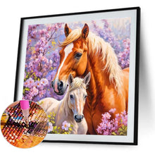 Load image into Gallery viewer, Horse 40*40CM(Canvas) Full Round Drill Diamond Painting