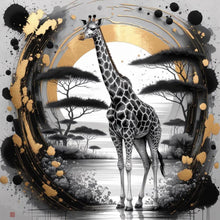 Load image into Gallery viewer, Giraffe 40*40CM(Canvas) Full Round Drill Diamond Painting