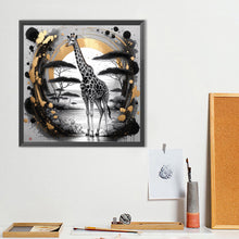Load image into Gallery viewer, Giraffe 40*40CM(Canvas) Full Round Drill Diamond Painting