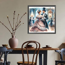 Load image into Gallery viewer, Victorian Beauty 40*40CM(Canvas) Full Round Drill Diamond Painting