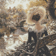 Load image into Gallery viewer, Victorian Beauty 40*40CM(Canvas) Full Round Drill Diamond Painting