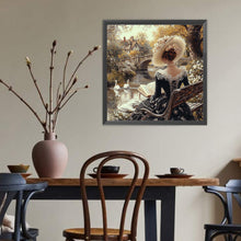 Load image into Gallery viewer, Victorian Beauty 40*40CM(Canvas) Full Round Drill Diamond Painting