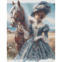 Load image into Gallery viewer, Victorian Beauty 40*50CM(Canvas) Full Round Drill Diamond Painting