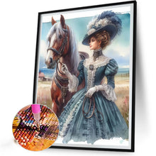 Load image into Gallery viewer, Victorian Beauty 40*50CM(Canvas) Full Round Drill Diamond Painting