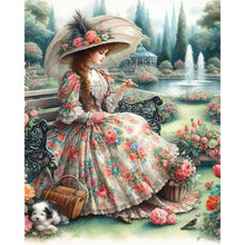Load image into Gallery viewer, Victorian Beauty 40*50CM(Canvas) Full Round Drill Diamond Painting