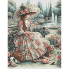 Load image into Gallery viewer, Victorian Beauty 40*50CM(Canvas) Full Round Drill Diamond Painting