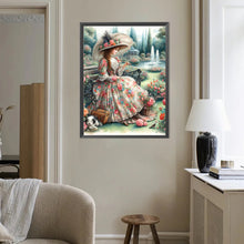 Load image into Gallery viewer, Victorian Beauty 40*50CM(Canvas) Full Round Drill Diamond Painting